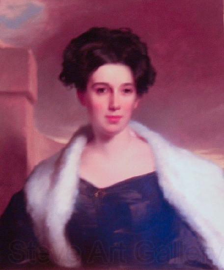 Thomas Sully portrait of Mary Ann Heide Norris Norge oil painting art